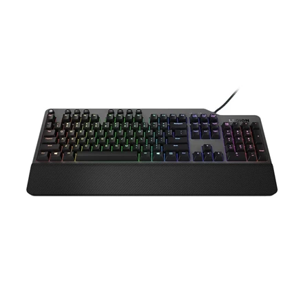 Lenovo | Legion K500 RGB | Iron pilkas top cover and juodas body | Mechaninė klaviatūra žaidimams | su laidu | US | Iron pilkas top cover and juodas body