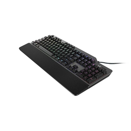 Lenovo | Legion K500 RGB | Iron pilkas top cover and juodas body | Mechaninė klaviatūra žaidimams | su laidu | US | Iron pilkas top cover and juodas body