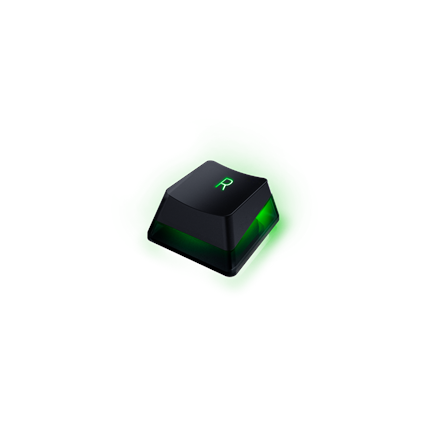 Razer Phantom Keycap Upgrade Set Black, pakaitiniai klavišai klaviatūrai, Juodi