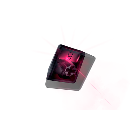 Razer Phantom Keycap Upgrade Set Black, pakaitiniai klavišai klaviatūrai, Juodi