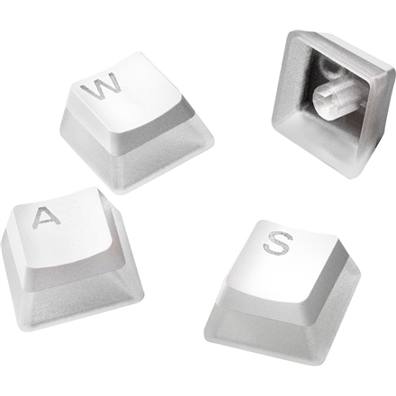 Klavaitūros klavišų dangteliai SteelSeries PrismCaps, US kalba, Baltos spalvos