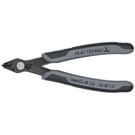 Kandyklės elektronikui ESD 125mm, 78 61 125 ESD KNIPEX