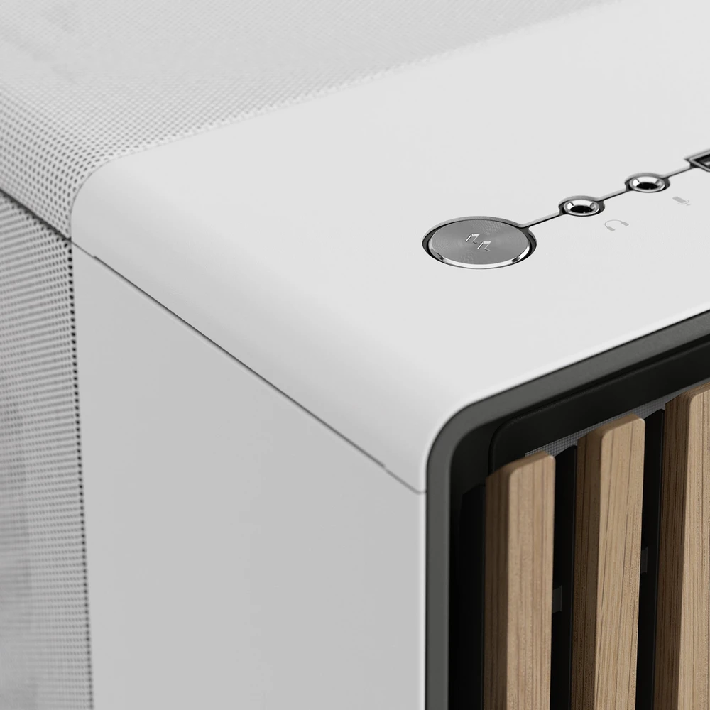Kompiuterio korpusas „Fractal Design North“, baltos spalvos (FD-C-NOR1C-03)
