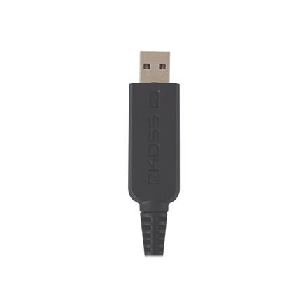 Koss | Ausinės | CS100USB | su laidu | Ant ausų uždedamos | Mikrofonas | Auksinė | Noise canceling