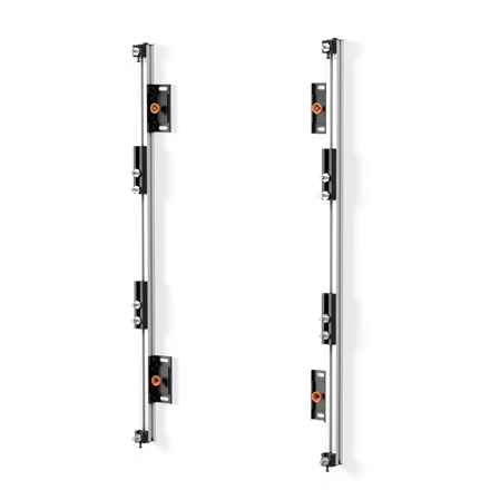 Laikiklis EDBAK ULS3337 Universali LED sistema 3 spintelėms 600 x 337,5 | Juodas