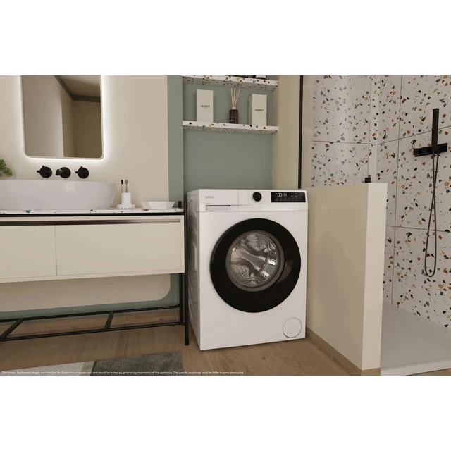 Laisvai pastatoma skalbimo mašina Candy ProWash 300, baltos spalvos, 7kg | GD 17SB7-S