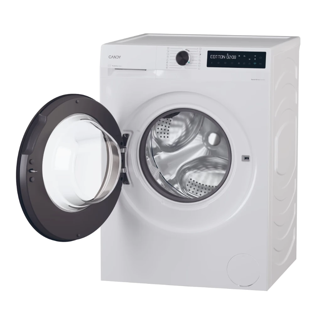 Laisvai pastatoma skalbimo mašina Candy ProWash 500 BR 48B6-S, baltos spalvos