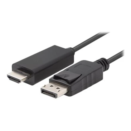 Lanberg | DisplayPort į HDMI kabelis | CA-DPHD-11CC-0050-BK | DisplayPort kištukas | HDMI kištukas | DP į HDMI | 5 m