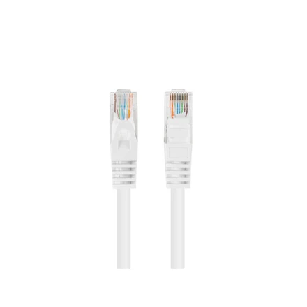PATCHCORD KAT.5E UTP 0.5M Baltas FLUKE PASSED LANBERG 10-PACK