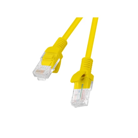 LANBERG PCU5-20CC-0050-Y Patchcord RJ45 kat. 5e UTP 0,5m Geltona 10-Pack