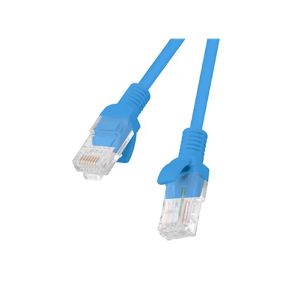 LANBERG PCU5-20CC-0100-B Patchcord RJ45 kat. 5e UTP 1m mėlyna 10 pak