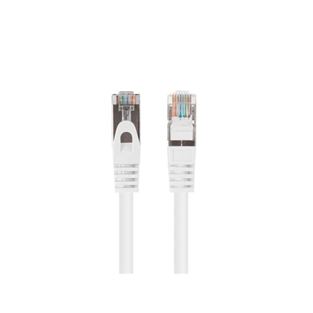 Lanberg 10-Pack Patchcord kat.6 FTP 0.5m balta Fluke Passed