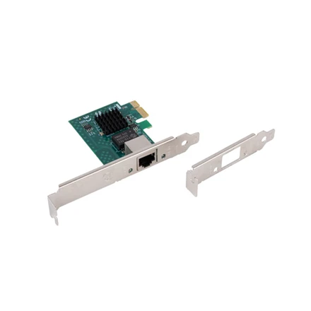 NETWORK CARD LANBERG PCI EXPRESS X1 1X RJ45 2.5GB LOW PROFILE BRACKET