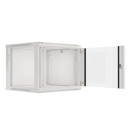 LANBERG WF01-6609-10S sieninis stovas 19 colių išmontuojamas plokščias paketas 9U/600x600mm pilka