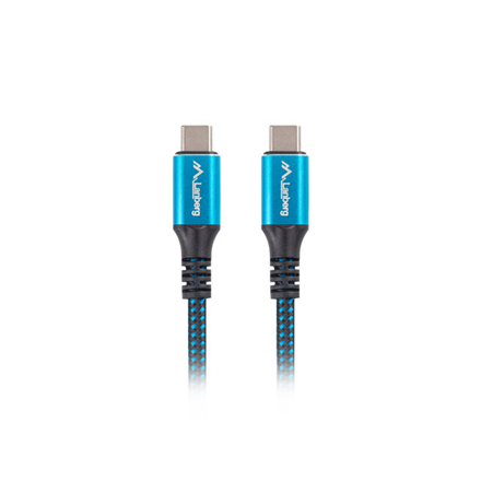 Lanberg | USB-C–USB-C laidas | CA-CMCM-45CU-0005-BK | 0,5 m