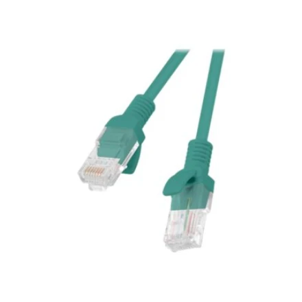 LANBERG PCU5-20CC-0025-G Lanberg Patchcord RJ45 kat. 5e UTP 0,25m žalias, 10-Pak
