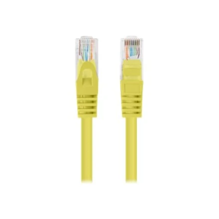 Lanberg 10-Pack Patchcord kat.5e UTP 3m geltona Fluke Passed