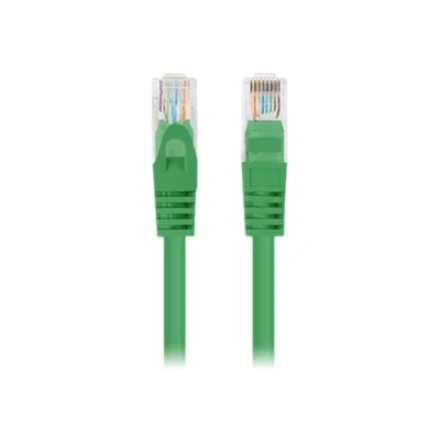 Lanberg 10-Pack Patchcord kat.5e UTP 2m žalia Fluke Passed