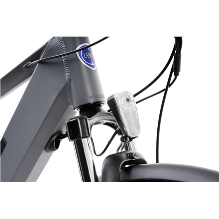 Airwheel Lancia Genio E-Bike, City E-Bike, Motor power 250 W, Wheel size 27.5 ", Garantija 24 month(s), Sidabrinis