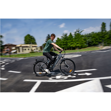 Airwheel Lancia Genio E-Bike, City E-Bike, Motor power 250 W, Wheel size 27.5 ", Garantija 24 month(s), Sidabrinis