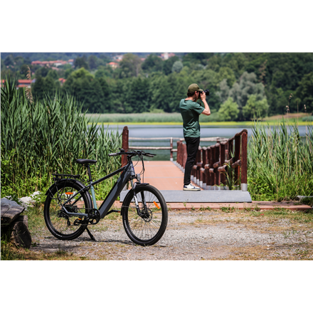 Airwheel Lancia Genio E-Bike, City E-Bike, Motor power 250 W, Wheel size 27.5 ", Garantija 24 month(s), Sidabrinis