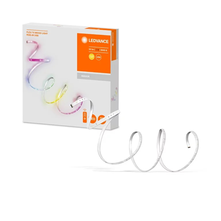 Ledvance Mood Light Flex LED RGBW daugiaspalvis su nuotolinio valdymo pulteliu USB, vidaus, 1 metras
