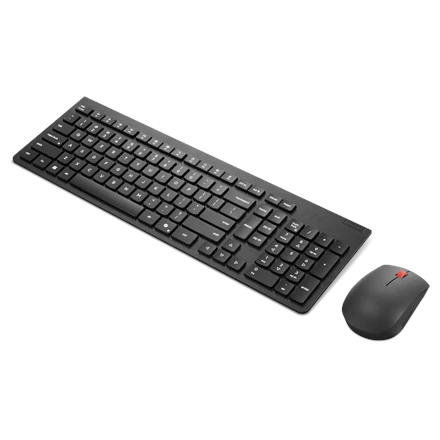 Lenovo Essential | Klaviatūra ir pelė Combo | Wireless | Russian/Cyrillic | Juodas