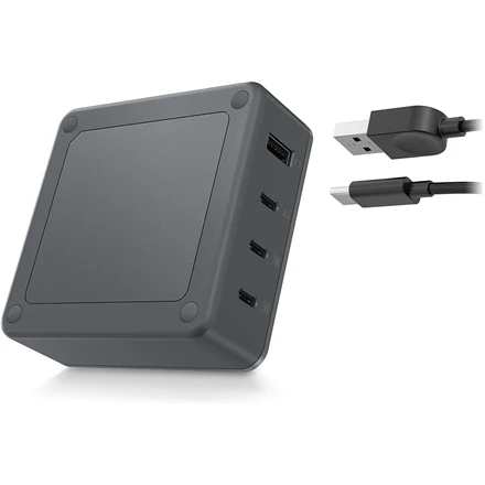 Lenovo Go 130W įkroviklis su keturiomis jungtimis