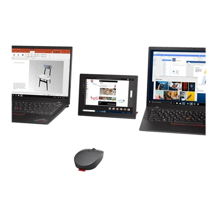 Lenovo | Go Wireless Multi-Device Pelė | Wireless | Juodas