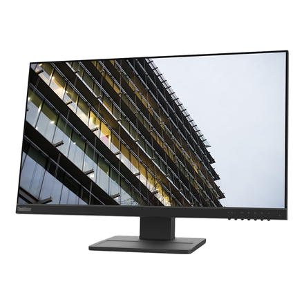 Monitorius Lenovo | E24-28 | 23.8 " | IPS | FHD | 16:9 | 6 ms | 250 cd/m² | Raven Juodas | Audio | HDMI jungtys quantity 1x HDMI1.4 | 60 Hz