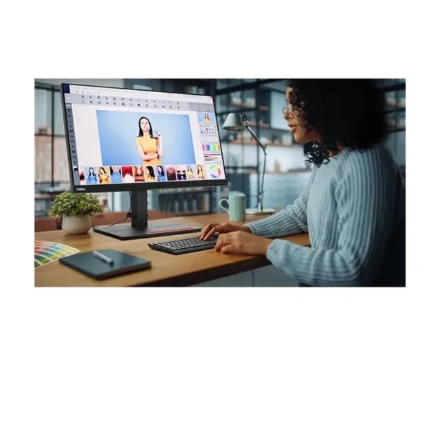 Monitorius Lenovo | ThinkVision | P27u-20 | 27 " | IPS | 4K UHD | 16:9 | 60 Hz | 4 ms | 3840 x 2160 | 450 cd/m² | HDMI jungtys quantity 2 | Raven Juodas | Garantija 36 mėn.