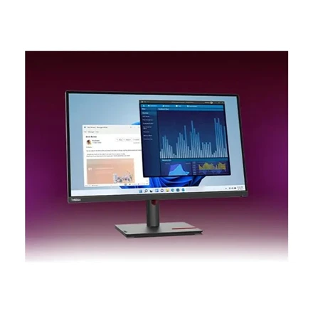 Monitorius Lenovo | ThinkVision | T27p-30 | 27 " | IPS | 4K | 16:9 | 60 Hz | 4 ms | 3840 x 2160 | 350 cd/m² | HDMI jungtys quantity 1 | Juodas | Garantija 36 mėn.