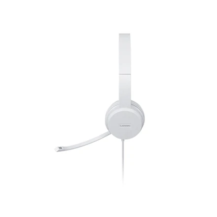 Lenovo 110 USB ausinės – šoninis vaizdas