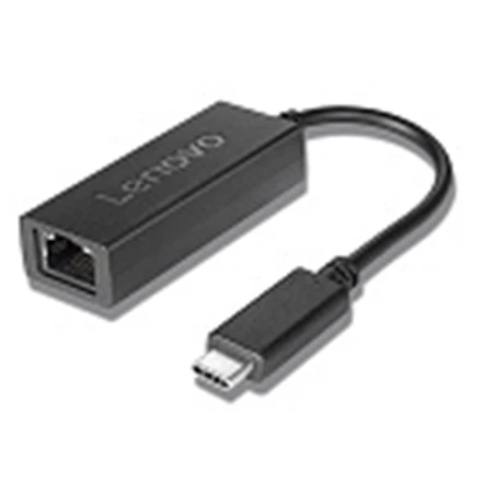 Lenovo juodas USB-C į Ethernet adapteris