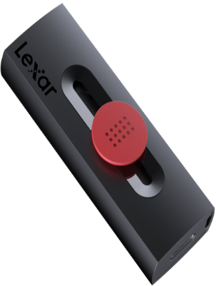 Lexar | Flash Drive | JumpDrive D300 | 64 GB | USB Type-C/Type-A | Juodas/Raudona