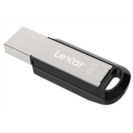 Lexar | Flash Drive | JumpDrive M400 | 128 GB | USB 3.0 | Juodas/Pilkas