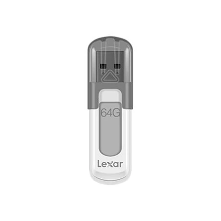 „Lexar“ | USB atmintinė | „JumpDrive V100“ | 64 GB | USB A tipo | Pilkas