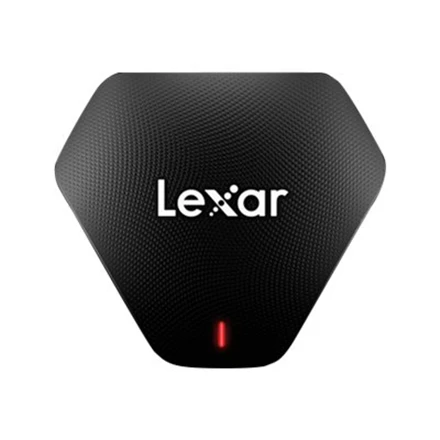Lexar | Multi-Card | „Trys viename“ USB 3.1 tipo C skaitytuvas | SD ir Micro SD CompactFlash palaikymas | Kortelių skaitytuvas
