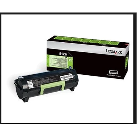 Lexmark 512H Return (51F2H00), juoda kasetė