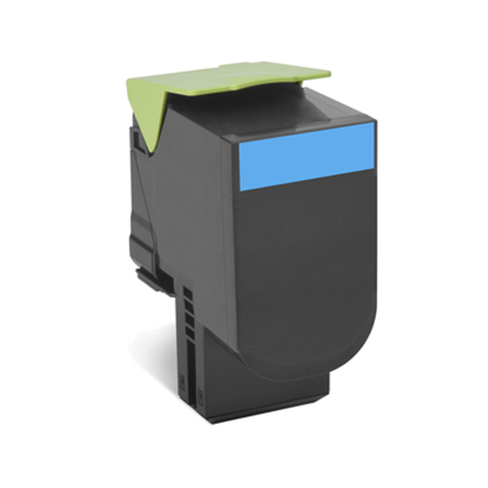 Lexmark 702XC R kasetė, žalsvai mėlyna