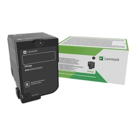 Lexmark 74C20K0 Lazerinė kasetė, Juoda