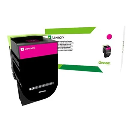 Lexmark 80C2HM0 kasetė, purpurinė, 3000 puslapių