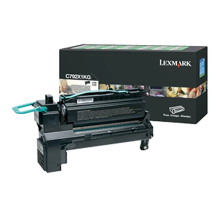 Lexmark C792X1KG Cartridge, Juodas, 20000 pages