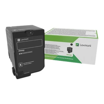 Lexmark Corporate | 74C2HKE | lazerinis Toneris Cartridge | Juodas
