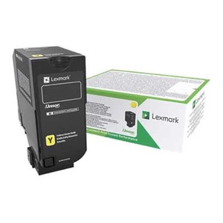 Lexmark Corporate | 74C2SYE | lazerinis Toneris Cartridge | Geltona