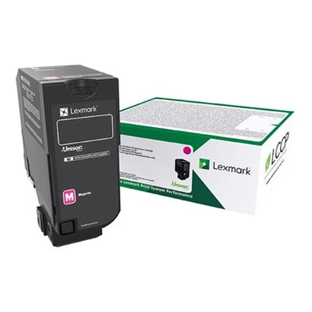 Lexmark 74C2HM0 tonerio kasetė Originalus Rausvai raudona 1 vnt