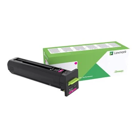 Lexmark CX825, 860 Mag Corp 22K kasetė | Lexmark 82K2XME | Lexmark – itin didelės našumo – purpurinė – originali – dažų kasetė – LCCP, LRP, Lexmark Corporate | Tonerio kasetė | Magenta