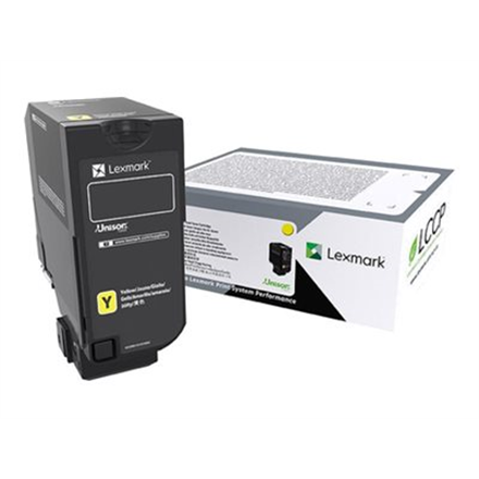 Lexmark standartinės našumo dažų kasetė | Kasetė | Geltona