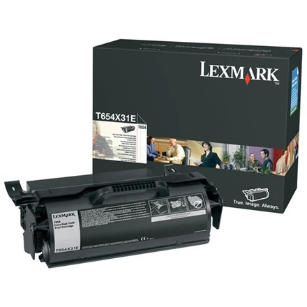 Lexmark (T654X31E) Corporate, juoda kasetė
