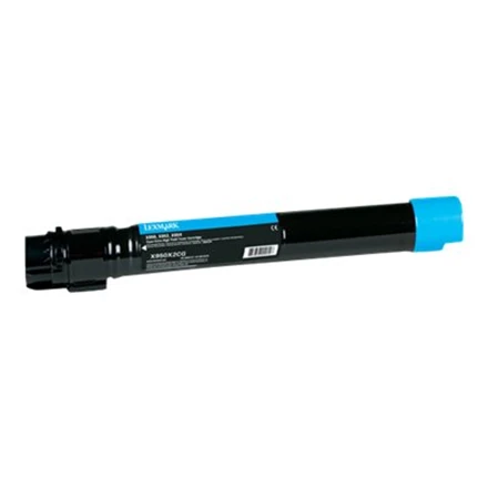 Lexmark X950X2CG | X95x Cyan Extra High Yield dažų kasetė (22K) | Kasetė | Žydra spalva